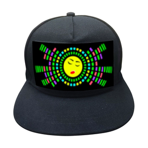 Casquettes lumineuses interactives personnalisées pour concerts et fêtes, <span class=keywords><strong>avec</strong></span> logo mobile, style hip-hop, casquettes lumineuses pour hommes et femmes - Product Image 4