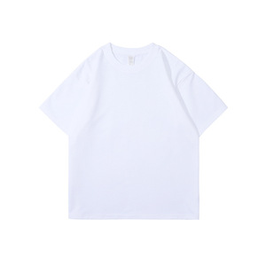 T-shirts pour hommes vierges 100% coton de haute qualité T-shirt surdimensionné lourd impression T-shirt personnalisé - Product Image 3