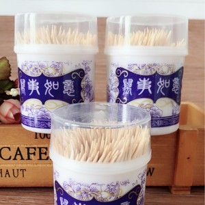 Cure-dents en bouteille, cure-dents en porcelaine bleue et blanche de la boutique 2 yuans, cure-dents en pot, cure-dents double face, stock à 1 yuan - Product Image 2