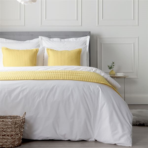 Juego <span class=keywords><strong>de</strong></span> Ropa <span class=keywords><strong>de</strong></span> Cama para Hotel, 80/20 Algodón/Poliéster, Blanco, 300 Hilos, Venta al Por Mayor 2026 - Product Image 4