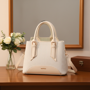 Sac fourre-tout en <span class=keywords><strong>cuir</strong></span> PU pour femmes avec fermeture à glissière, bandoulière réglable, grande capacité pour un usage quotidien - Product Image 2