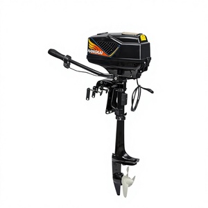 Nuovo Motore Fuoribordo Elettrico 24V 2.5HP Brushless con Acceleratore e Controllo <span class=keywords><strong>Timone</strong></span> 800W per Barche da Pesca, Gommoni e Barche Gonfiabili - Product Image 1