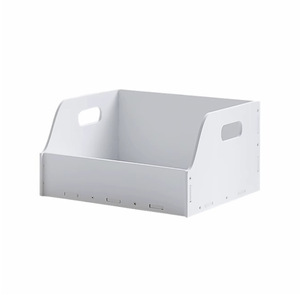 Desktop <b>Storage</b> <b>Box</b> 2 Tier Rectangle Office Organizer Tabletop Mount Neatening <b>Storage</b> Desk Use - Product Image 5