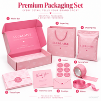 Boîtes d'emballage en carton ondulé personnalisées avec logo, design pliable rose, pour bouteilles de parfum, sacs à main, livraison de colis