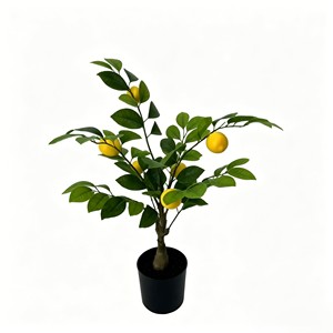Vivid Juicy Round Citrus Fruit Foliage with plump vivid fruits for courtyard landscaping shop window festival fresh pastoral - Product Image 1