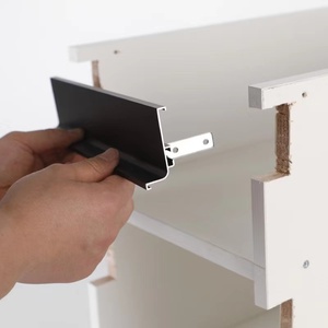 Royen-armario de cocina dorado de alta calidad, manija de aluminio sin mano, perfil para armario, cajón - Product Image 6