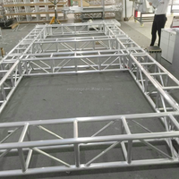 Système de treillis en aluminium sur mesure pour mariage, scène et toiture, modèle carré