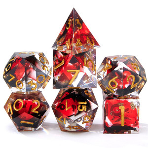 7 cái/bộ nhựa DND Xúc Xắc <span class=keywords><strong>D</strong></span> & <span class=keywords><strong>D</strong></span> xúc xắc đặt D4 D6 D8 D10 <span class=keywords><strong>D</strong></span> % D12 D20 trò chơi đa diện cho ngục tối và rồng trò chơi bảng RPG - Product Image 2