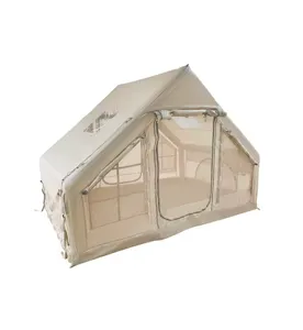 Su geçirmez taşınabilir hava çadırı tek veya çift katmanlar alüminyum kutup Oxford kumaş tüp tipi çadır bahis