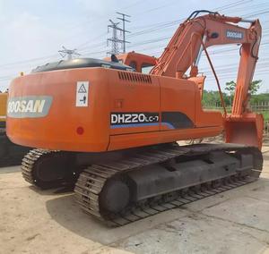 Excavadora Coreana Usada de Gran Tamaño, Doosan DH220-7, con Pintura Original, Excavadora Doosan DH220-7 de Segunda Mano de Alta Calidad en Stock - Product Image 1