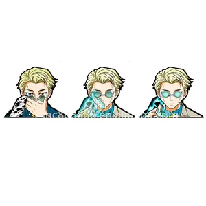 Autocollants muraux imperméables 3D en mouvement de Nanami Kento, personnage de Jujustu Kaisen, cadeau, décoration intérieure - Product Image 1