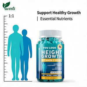 Gommose per la Crescita in Altezza Best-Seller per Adulti - Formula per il Controllo dell'Energia da 60 Pezzi, Direttamente dalla Fabbrica - Product Image 3