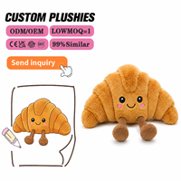 Fabricant de jouets en peluche personnalisés en forme d'arachide, OEM ODM, poupée en peluche alimentaire personnalisée, conception de peluches sur mesure, service à faible MOQ