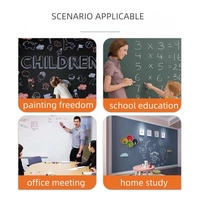 Tableau blanc personnalisé en film PET, découpe libre, effaçable à sec, magnétique, pour salle de classe