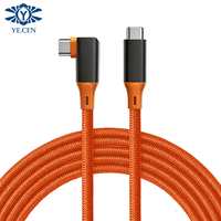 Câble de connexion Type-C multifonction à 9 cœurs, câble de données à connexion double Type-C ultra-rapide