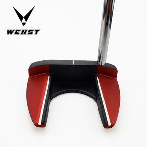 Putter de <span class=keywords><strong>golf</strong></span> portable de marque OEM haut de gamme, logo personnalisable, poignée en caoutchouc, manche en <span class=keywords><strong>graphite</strong></span> et <span class=keywords><strong>acier</strong></span> pour gaucher, avec sac inclus - Product Image 3