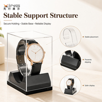 Boîtes de rangement pour montres en acrylique durables, personnalisées en usine, modernes et stables, pour présentoirs de comptoir de vente au détail et d'exposition