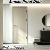 Joint d'étanchéité ignifuge intumescent pour porte intérieure, idéal pour les projets de décoration intérieure de chambres d'hôtes d'appartements