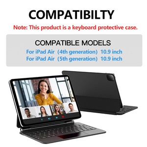 Không dây Touchpad Bàn phím trường hợp đối với <span class=keywords><strong>iPad</strong></span> không khí 4th & 5th thế hệ ma thuật bìa với bảo vệ các tính năng - Product Image 2