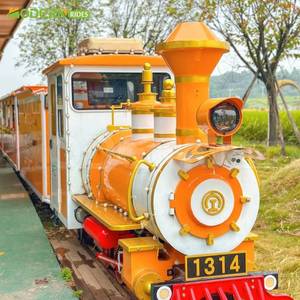 Train sur rails en acier pour parc d'attractions, usage commercial - Product Image 4