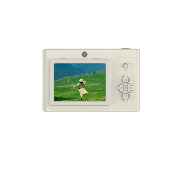 50MP HD Retro Vintage Style Digital Camera for Students Newest CCD Mini Camera with Front Rear Dual Lens for Photography