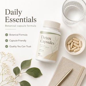 Capsules Détox Compléments Alimentaires Antioxydants Biologiques Végétaliens Adultes 90 Capsules Sans Gluten Riches en Vitamines Sélénium Chlorelle - Product Image 2