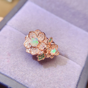 <span class=keywords><strong>Bague</strong></span> de luxe en <span class=keywords><strong>argent</strong></span> 925 avec pierre précieuse naturelle taille ovale <span class=keywords><strong>et</strong></span> sertissage à griffes pour femme, idéale pour fiançailles, fête ou anniversaire - Product Image 1
