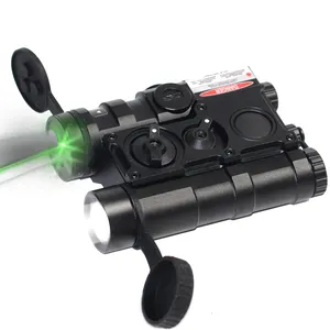 Laserspeed LS-FL5 LED Flashlight And Tactical Green Laser Sight Infrared Laser IR Illuminator Laser Light Combo