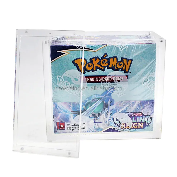 Pokemoon Celebrations Collection Box Sport Card Display Cases Magnetic Closure Case