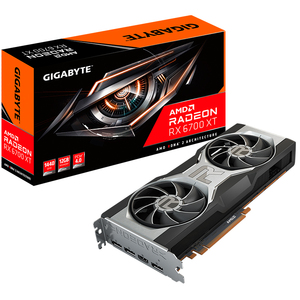 Tarjeta gráfica para juegos usada GIGABYTE Radeon RX 6700 <span class=keywords><strong>XT</strong></span> 12G con memoria GDDR6 de 12GB y compatible con GPU RX <span class=keywords><strong>6400</strong></span> 6500 6600 6600XT 6800XT - Product Image 1
