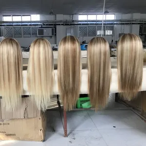 Wholesale Deep Wave 40 Inch Full Lace Human Hair Wig,Human Bulk Chinese Hair Wig,Best 200-300 Density Lace Wig