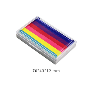 Maquillaje Infantil, <span class=keywords><strong>Pintura</strong></span> <span class=keywords><strong>Facial</strong></span> de Arcoíris en Pastelitos, <span class=keywords><strong>Pintura</strong></span> <span class=keywords><strong>Facial</strong></span> a Base de Agua <span class=keywords><strong>para</strong></span> <span class=keywords><strong>Halloween</strong></span> - Product Image 5