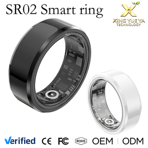 Wholesale SR02 Smart <b>Ring</b> Anillos Acero Inoxidable <b>Ceramic</b> Case Health Sleep Heart Rate Blood Oxygen Waterproof Couple <b>Rings</b> New - Product Image 6