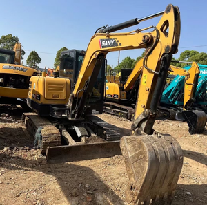 Excavadora Usada Sany SY55U de 5 Toneladas con Pocas Horas de Trabajo, Mini Excavadora Hidráulica de Cadenas Usada en Venta con Alta Calidad - Product Image 6