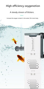 Filtro de acuario sumergible SUNSUN para tanque de peces de 500L-1500L/h, sistema de aireación de esponja bioquímica de plástico, cama fluida - Product Image 3