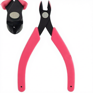 Qorvex Instruments 2175 High Quality Lightweight Maxi Shear Flush Cutter Plier Stainless Steel Smooth Work <b>Soft</b> <b>Wire</b> Jewelry - Product Image 1