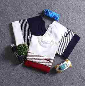 2024 nouveau <span class=keywords><strong>pull</strong></span> mode rayé mince <span class=keywords><strong>pull</strong></span> tendance coréenne hommes en gros <span class=keywords><strong>pull</strong></span> hommes <span class=keywords><strong>pull</strong></span> - Product Image 4