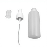 Vente flash - Flacon pulvérisateur cosmétique vide en plastique HDPE de 60 ml, atomiseur de parfum portable pour sérum de soin de la peau et nettoyant visage
