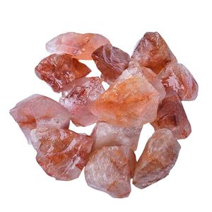 1 pièce de pierre brute de quartz de feu naturel CRYSTA HOLA de qualité supérieure, idéale pour les bijoux bohèmes et les articles décoratifs (cadeaux) - Product Image 1