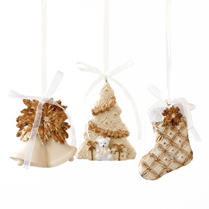 Ornements de Noël : Clochettes, Bas de Noël, <span class=keywords><strong>Train</strong></span>, Carrousel, Décorations suspendues en PVC peintes à la main – Vente en gros transfrontalière - Product Image 5