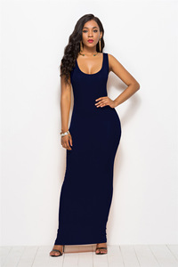 Vestido de Verano para Mujer, Sexy, Tipo Chaleco, Manga Corta, Ajustado, Hombros Descubiertos, Casual - Product Image 2