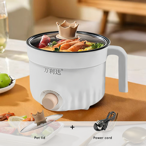 Wholesale Small Capacity Home <b>Electric</b> <b>Skillet</b> with Thickened Non-Stick Inner Pot for Hot Pot and Household Use - Product Image 2