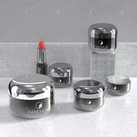 Nouveau pot à bakhoor rond en verre, couleur dorée brillante, pots en verre avec couvercles, pot en verre pour crème