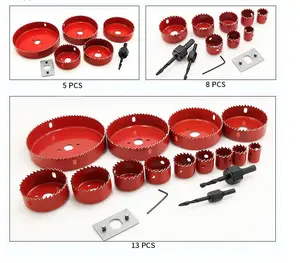 MeiKeLa 13 pièces de bois perforateur utilisé pour perforer le bois en plastique panneau de gypse - Product Image 2