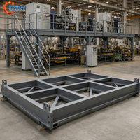Conjunto de Columna y Viga Primaria de Acero Inoxidable HDG para Entrepiso, Certificado AS/NZS 4680, Pintura Anticorrosión, Directo de Fábrica