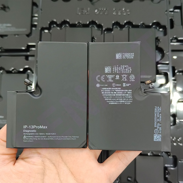 Brand New Factory Direct Sale for 13Pro Max Health Phone Battery Original Rechargeable Li-ion Polymer 3.85v 4352mAh Battery