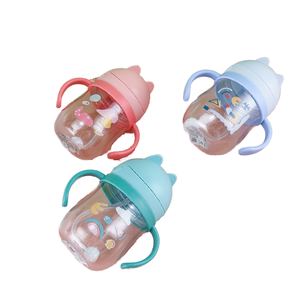 Gobelet à paille anti-fuite pour enfants, revêtement anti-corrosion, écologique, compatible lave-vaisselle, pour l'<span class=keywords><strong>apprentissage</strong></span> de la boisson des bébés - Product Image 1