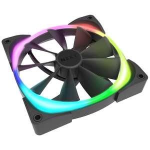 <span class=keywords><strong>Ventilateur</strong></span> de refroidissement de bureau <span class=keywords><strong>NZXT</strong></span> Aer <span class=keywords><strong>RGB</strong></span> 2 <span class=keywords><strong>RGB</strong></span> Core 14CM, puissant, silencieux, avec éclairage avancé et personnalisations LED <span class=keywords><strong>RGB</strong></span> PWM pour Hue 2 - Product Image 2
