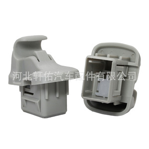 Subaru Sun Visor <b>Hook</b> <b>Clip</b> 92018FG000ME Gray Plastic Easy Installation Roof Mount - Product Image 1