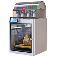 Imprimante 3D Originale X1-Carbon Combo Multicolore Haute Vitesse 500 mm/s Rapide Enfermée Core-XY FDM